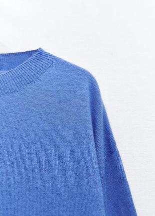 Черезно мягкий трикотажный светр со 100% шерсти8 фото