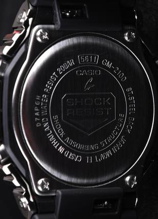 Годинник чоловічий casio g-shock gm-2100-1a7 фото