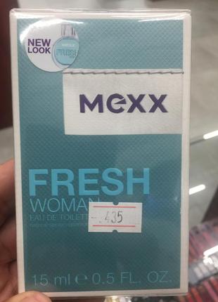 Туалетна вода для жінок mexx fresh woman 15 мл1 фото