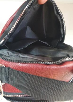 Стильная молодёжная женская сумка кроссбоди/сумка через плечо/сумка на плече/6 фото