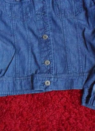 Легкая стильная курточка джинсовка hennes-s5 фото