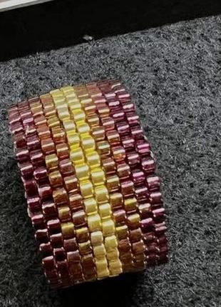 Каблочка из бисера 2