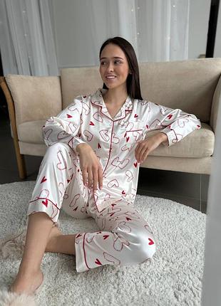 Красивезний одяг для дому/ шовкова піжама