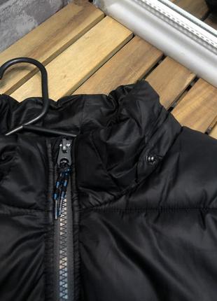 Курточка демисезон дутик черный чёрная куртка6 фото