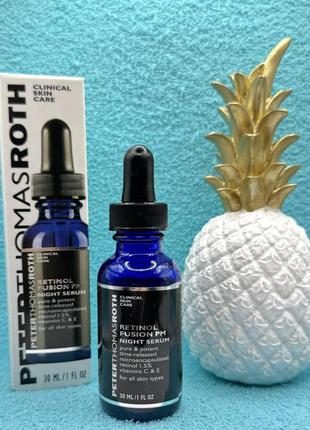 Ночная сыворотка с ретинолом peter thomas roth retinol fusion pm night serum