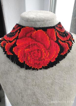 Чокер нічна троянда"