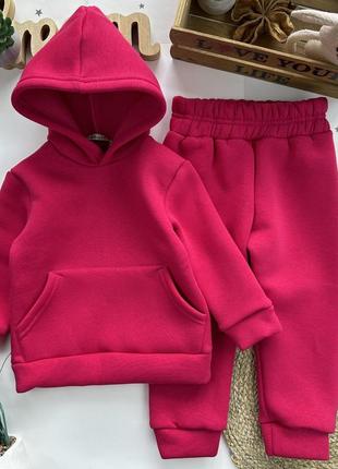 Костюм трехнитка малина туречица