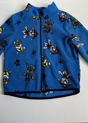 Кофта флісова щенячий патруль 98 розмір