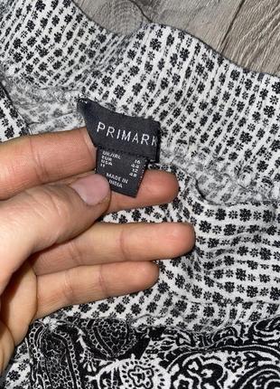 Оригинальные летние вискозные брюки брюки на резинке primark, xxl2 фото