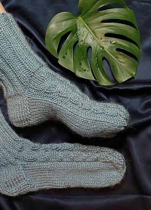 Носки вязки ручной работы