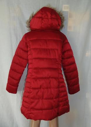 Зимняя куртка,пальто на 8 лет2 фото
