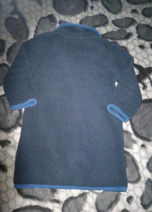 Флисовый халат на мальчика на рост 74-802 фото
