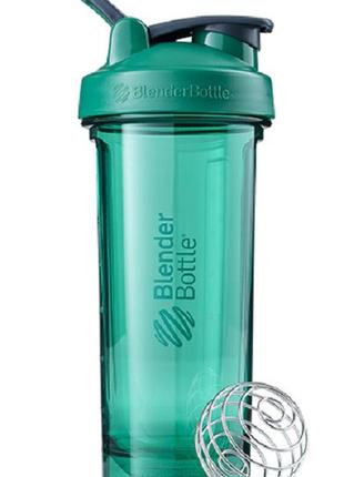 Шейкер спортивний (пляшка) blenderbottle pro28 tritan 820ml green (original)