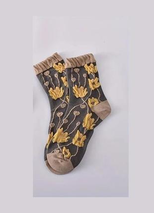 Шкарпетки об'ємні візерунки