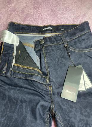 Суперские джинсы известного германского бренда olsen mona skinny jeans, navy2 фото