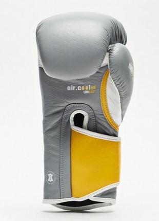 Боксерські рукавички leone tecnico grey 12 ун.2 фото