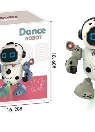 Робот танцюючий 6678-8  світло, звук, танцює, в коробці