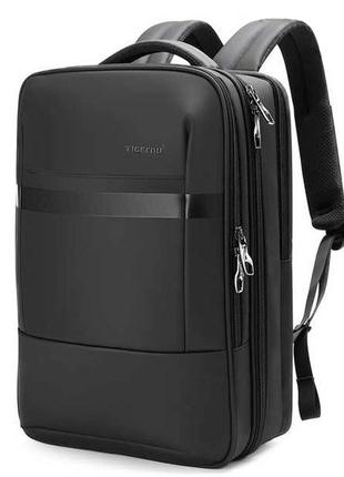 Рюкзак міський tigernu t-b3982 для ноутбука 15.6" об'єм 21л. + кодовий замок у подарунок чорний
