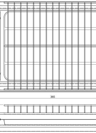 Сушка для посуды 400мм хром с рамой5 фото