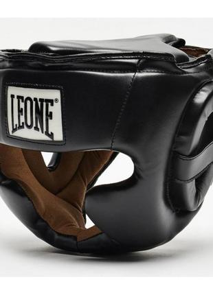 Боксерський шолом leone junior black s  (дитячий)