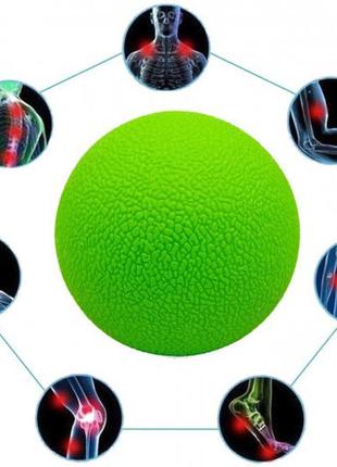 Масажний м'ячик easyfit tpr 6 см зелений