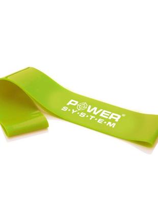 Резинка для фітнесу  power system ps-4062 flex loop medium green (опір 18кг.)