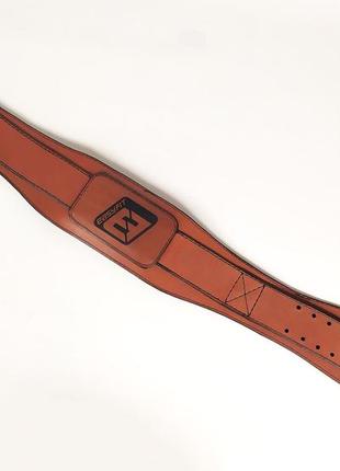 Пояс атлетичний easyfit training belt (коричневий) 3xl5 фото