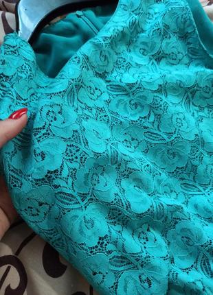 Красивое летние шифоновые нарядное платье, с краси5 фото