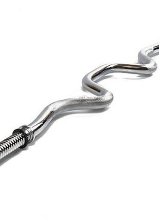 Гриф для штанги easyfit z-образный 1.2 м, ø 25 мм