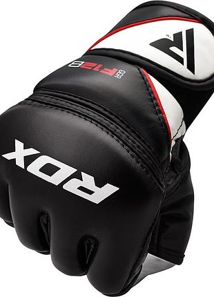Перчатки мма rdx rex leather black xl 4