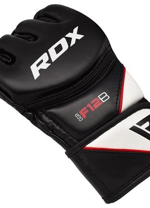 Перчатки мма rdx rex leather black xl 3