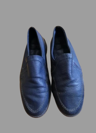 Кожаные туфли.ретро-дизайн, который придает туфлям уникальный и стильный вид. качественная подошва1 фото