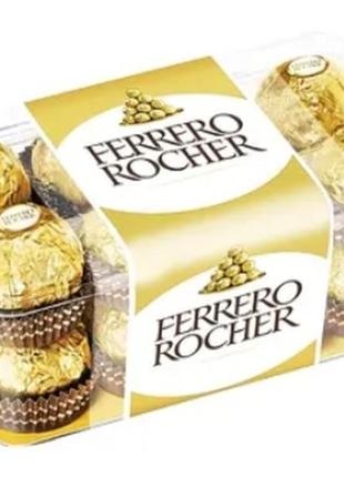 Цукерки вафельні ferrero rocher хрусткі 200г