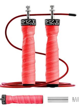 Скакалка швидкісна для кросфіту 4fizjo speed rope pro+ 4fj02481 фото