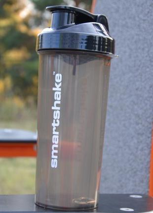 Шейкер спортивний smartshake lite 1000ml glossy-black7 фото