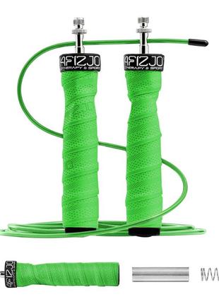 Скакалка швидкісна для кросфіту 4fizjo speed rope pro+ 4fj0249