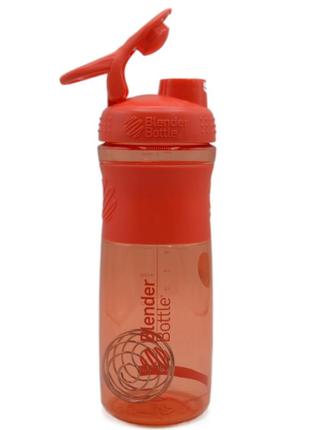 Шейкер спортивний (пляшка) blenderbottle sportmixer flip 28oz/820ml coral5 фото
