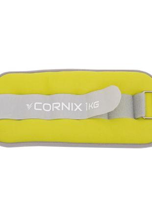 Обважнювачі-манжети для ніг та рук cornix 2 x 1 кг xr-02415 фото