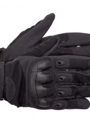 Тактичні рукавички t-gloves розмір l чорний (2805)