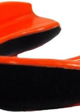 Капа боксерська powerplay 3315 sr доросла (вік 11+) чорн-помаранчева зі смаком лемону2 фото