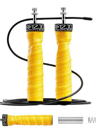 Скакалка швидкісна для кросфіту 4fizjo speed rope pro+ 4fj01141 фото