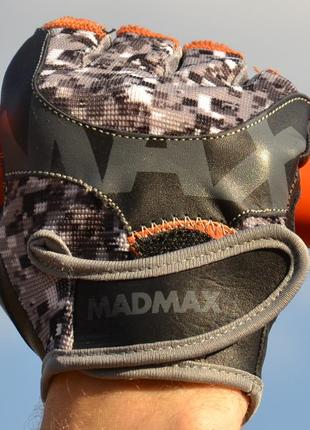 Рукавички для фітнесу madmax mfg-831 mti 83.1 grey/digital camo xxl10 фото