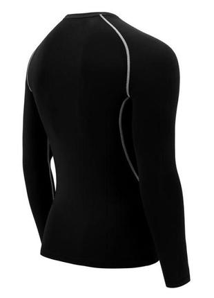 Рашгард с длинным рукавом rdx lycra black xl2 фото