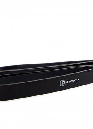 Еспандер-петля (гумка для фітнесу і кроссфіту) u-powex power band (9-27kg) black3 фото