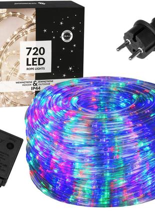 Гірлянда дюралайт вулична (зовнішня) springos rope lights 30 м 720 led cl1209 mix