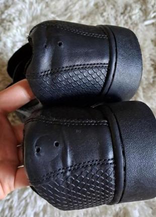 Брендовые кожаные дышащие кроссовки кеды однотонные graceland6 фото