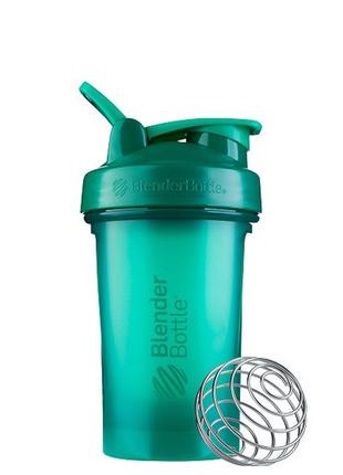 Шейкер спортивний blenderbottle classic loop pro 20oz/590ml green (500381)