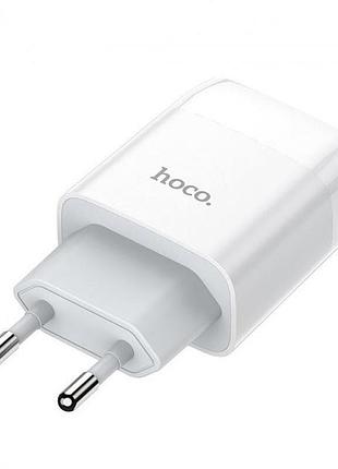 Мзп hoco c73a 2usb 2,4a белый