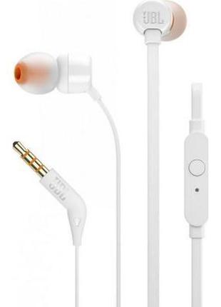 Наушники jbl t110 white (t110wht)