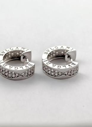 Серебряные серьги